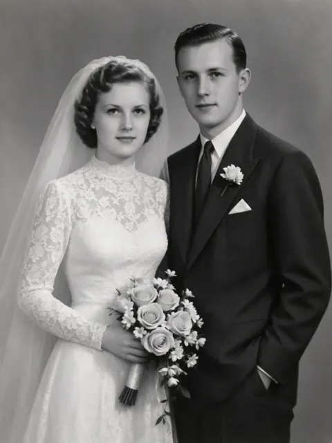 Old photo restoration: AI example